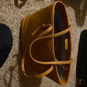 Purse with inside bag attached